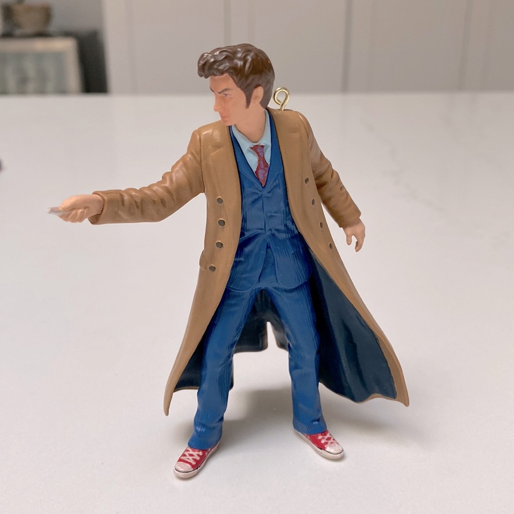 Dr Who hallmark 2022 the tenth doctor Ornament no box
